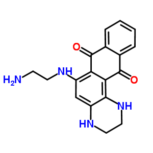 Naphtho[2,3-f]quinoxaline-7,12-dione,  6-[(2-aminoethyl)amino]-1,2,3,4-tetrahydro- Structure,16013-92-6Structure