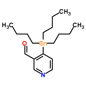 4-Tributylstannanylpyridine-3-carboxaldehyde Structure,160351-06-4Structure