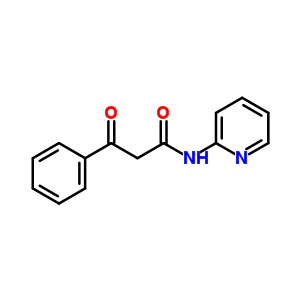 Benzenepropanamide, b-oxo-n-2-pyridinyl- Structure,16054-92-5Structure