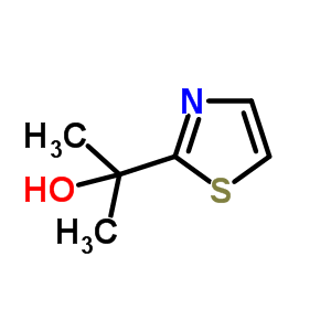 2-(噻唑-2-基)丙烷-2-醇结构式_16077-78-4结构式