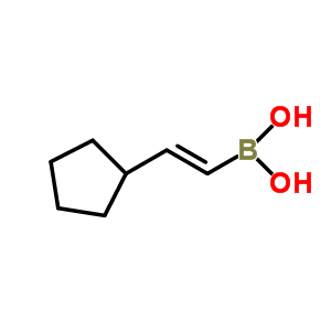 (E)-(2-cyclopentylethenyl)boronic acid Structure,161282-93-5Structure