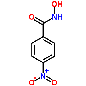 Benzamide,n-hydroxy-4-nitro- Structure,1613-76-9Structure