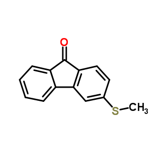 9H-fluoren-9-one,3-(methylthio)- Structure,16233-23-1Structure