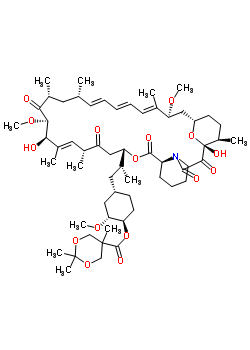 (1R,2R,4S)-4-{(2R)-2-[(1R,9S,12S,15R,16E,18R,19R,21R,23S,24E,26E,28E,30S,32S,35R)-1,18-二羟基-19,30-二甲氧基-15,17,21,23,29,35-六甲基-2,3,10,14,20-五氧代-11,36-二氧杂-4-氮杂三环[30.3.1.0<sup>4,9</sup>结构式_162635-03-2结构式