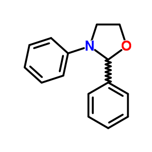 2,3-二苯基噁唑啉结构式_16285-78-2结构式