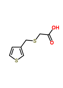 (噻吩-3-甲基)硫代]乙酸结构式_16401-41-5结构式