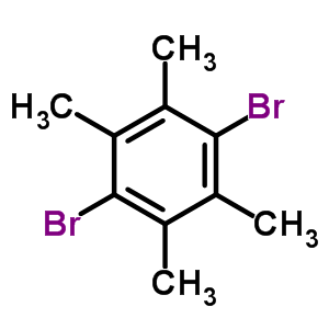 1,4-Dibromo-2,3,5,6-tetramethylbenzene Structure,1646-54-4Structure