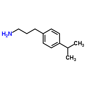 3-(4-异丙基苯)-1-丙胺结构式_165736-01-6结构式