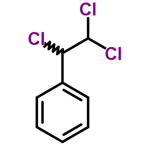 Benzene,(1,2,2-trichloroethyl)- Structure,1674-29-9Structure