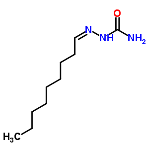 2-壬基-肼羧酰胺结构式_16742-11-3结构式