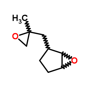 2-[(2-Methyloxiran-2-yl)methyl]-6-oxabicyclo[3.1.0]hexane Structure,16839-60-4Structure