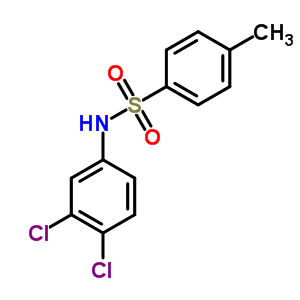 Benzenesulfonamide,n-(3,4-dichlorophenyl)-4-methyl- Structure,16964-21-9Structure