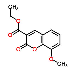 Ethyl 8-methoxy-2-oxo-2h-chromene-3-carboxylate Structure,1729-02-8Structure