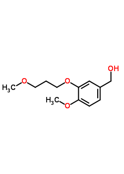 4-Methoxy-3-(3-methoxypropoxy)-benzenemethanol Structure,172900-74-2Structure