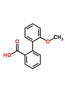 2-Methoxy-biphenyl-2-carboxylic acid Structure,17296-28-5Structure