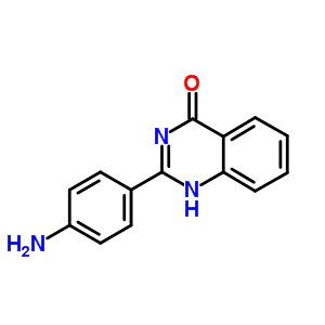 4(3H)-quinazolinone, 2-(4-aminophenyl)- Structure,17329-27-0Structure