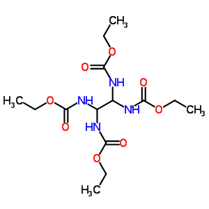 Ethyl n-[1,2,2-tris(ethoxycarbonylamino)ethyl]carbamate Structure,17350-57-1Structure