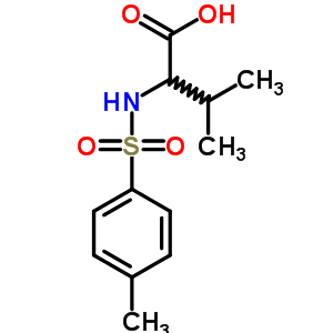 3-Methyl-2-[(4-methylphenyl)sulfonylamino]butanoic acid Structure,17360-25-7Structure