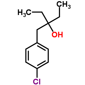 3-[(4-Chlorophenyl)methyl]pentan-3-ol Structure,1742-36-5Structure