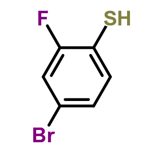 4-Bromo-2-fluorothiophenol Structure,174414-93-8Structure