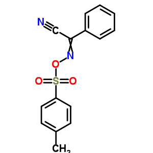 2-(4-Methylphenyl)sulfonyloxyimino-2-phenyl-acetonitrile Structure,17512-88-8Structure