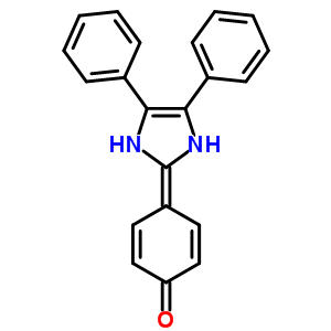 4-(4,5-二苯基-1H-咪唑-2-基)-苯酚结构式_1752-94-9结构式