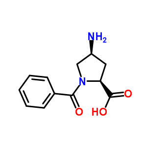 (4S)-4-amino-1-benzoyl-l-proline Structure,176439-44-4Structure