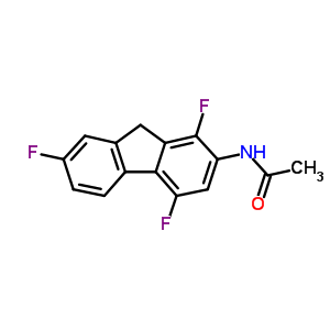 N-(1,4,7-trifluoro-9h-fluoren-2-yl)acetamide Structure,17698-85-0Structure