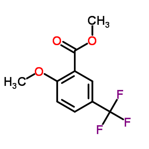 Methyl 2-methoxy-5-(trifluoromethyl)benzoate Structure,177174-47-9Structure