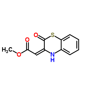 2-(2-氧代-2H-1,4-苯并噻嗪-3(4h)-基)-乙酸甲酯结构式_1774-77-2结构式