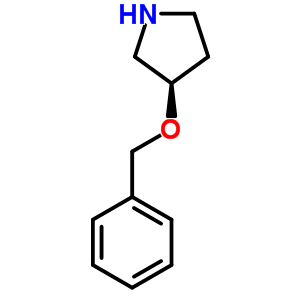 (R)-3-苄氧基-吡咯烷结构式_177948-70-8结构式