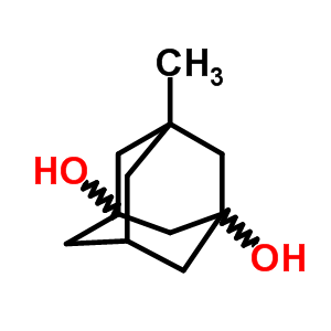 Tricyclo[3.3.1.13,7]decane-1,3-diol,5-methyl- Structure,17837-93-3Structure