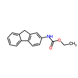 Fluorene-2-carbamicacid, ethyl ester (6ci,7ci,8ci) Structure,1785-15-5Structure