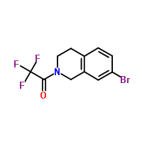 1-(7-Bromo-3,4-dihydroisoquinolin-2(1h)-yl)-2,2,2-trifluoroethanone Structure,181514-35-2Structure