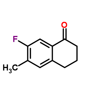 7-Fluoro-6-methyl-3,4-dihydro-2h-naphthalen-1-one Structure,182182-24-7Structure