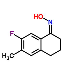 7-Fluoro-6-methyl-3,4-dihydro-2h-naphthalen-1-one oxime Structure,182182-26-9Structure