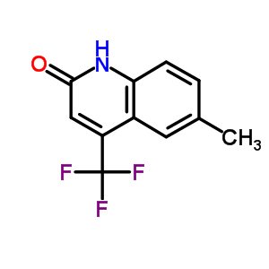 6-Methyl-4-(trifluoromethyl)-2(1h)-quinolinone Structure,1828-96-2Structure