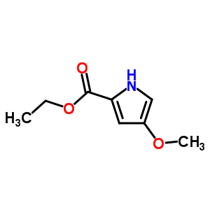 Ethyl 4-methoxy-1h-pyrrole-2-carboxylate Structure,18469-25-5Structure