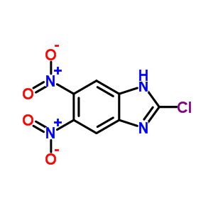 2-Chloro-5,6-dinitrobenzimidazole Structure,1849-05-4Structure