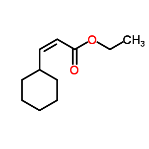 Ethyl (z)-3-cyclohexylprop-2-enoate Structure,18521-02-3Structure