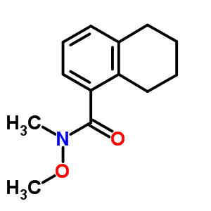 5,6,7,8-Tetrahydro-n-methoxy-n-methyl-1-naphthalenecarboxamide Structure,185957-97-5Structure