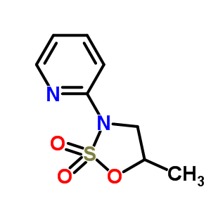 2-((S)-5-methyl-2,2-dioxo-2lambda*6*-[1,2,3]oxathiazolidin-3-yl)-pyridine Structure,187795-95-5Structure