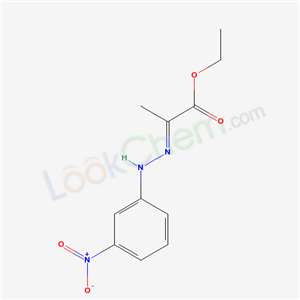 Butanoic acid, 2-[2-(3-nitrophenyl)hydrazinylidene]-3-oxo-, ethyl ester Structure,18794-99-5Structure