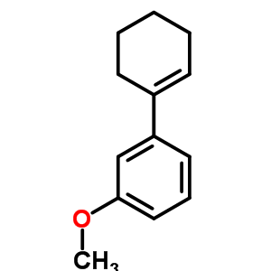 Benzene,1-(1-cyclohexen-1-yl)-3-methoxy- Structure,1884-41-9Structure