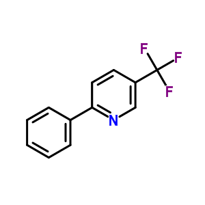 Pyridine, 2-phenyl-5-(trifluoromethyl)- Structure,188527-56-2Structure