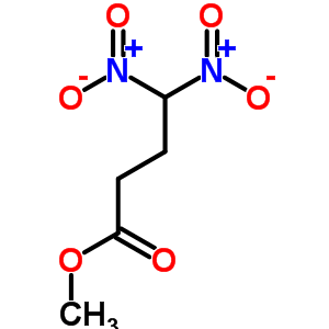 Butyric acid, 4,4-dinitro-, methyl ester Structure,18913-74-1Structure