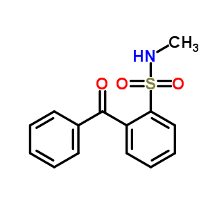 Benzenesulfonamide,2-benzoyl-n-methyl- Structure,18963-27-4Structure