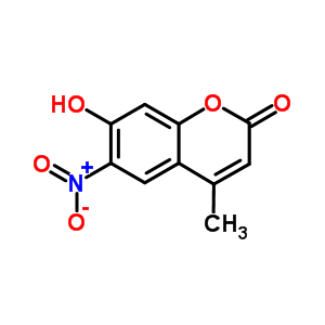 7-Hydroxy-6-(hydroxy(oxido)amino)-4-methyl-2h-chromen-2-one Structure,19037-68-4Structure