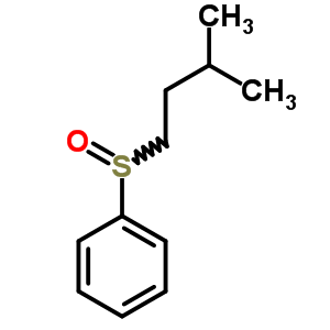 3-Methylbutylsulfinylbenzene Structure,1918-88-3Structure