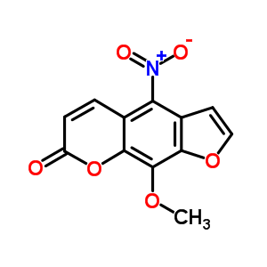 7H-furo[3,4-g][1]benzopyran-7-one, 9-methoxy-4-nitro-(8ci 9ci) Structure,1930-56-9Structure